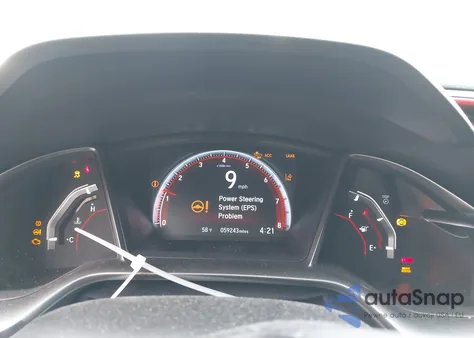 2020 Honda Civic Si Sedan from USA, damaged, VIN 2HGFC1E53LH704576